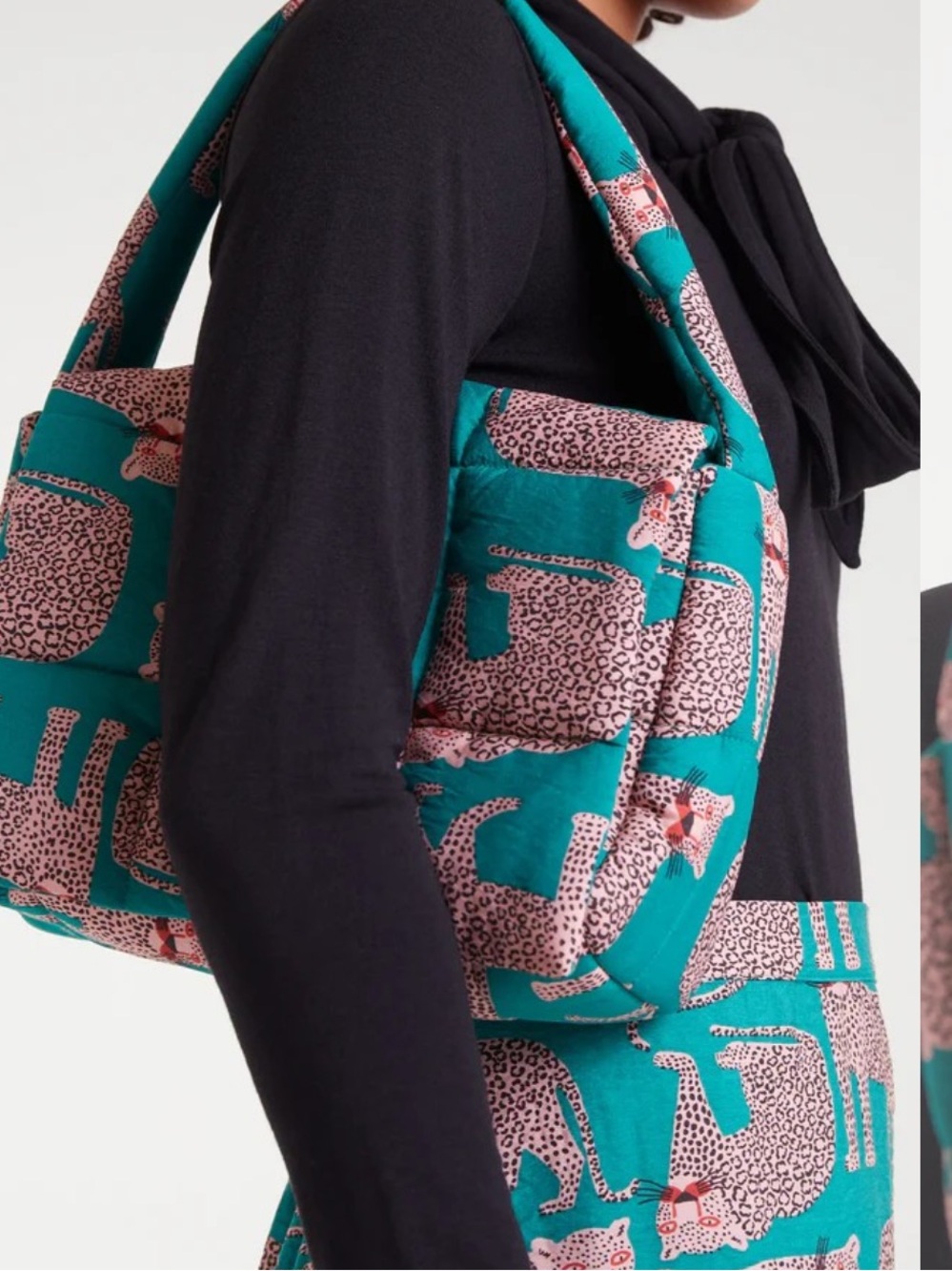 COMPANIA FANTASTICA ONCA PRESS Fabric Shoulder Bag!NWT